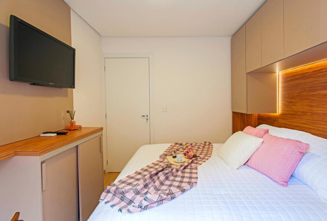 Doce Lar Canela - Apartamento Aconchegante Ao Lado Da Catedral De Pedra Bagian luar foto